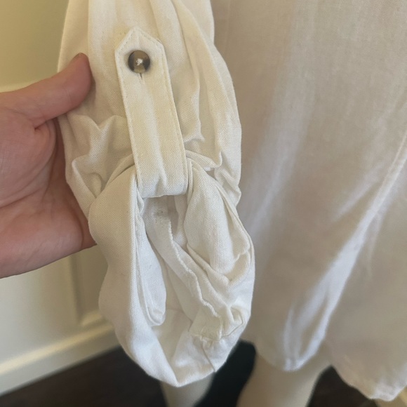 Linen blend blazer - Picture 4 of 8